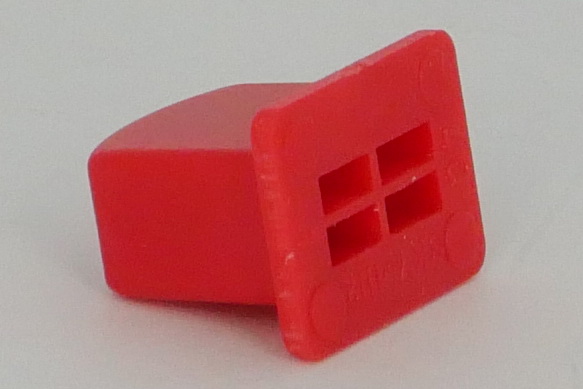 3228 VeroTENT Classic Druckknopf rot für Gleiter